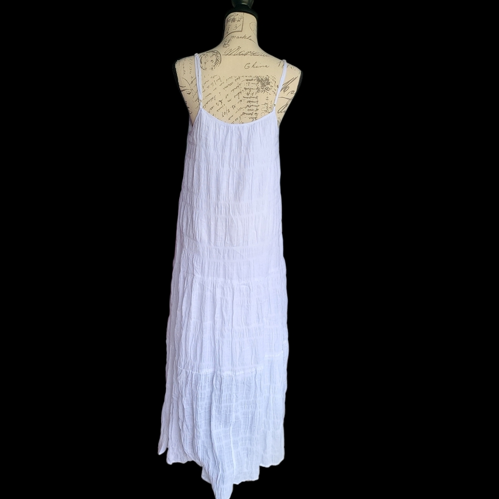 NWT BB Dakota Steve Madden White Floor Length Maxi Dress - Picture 3 of 7